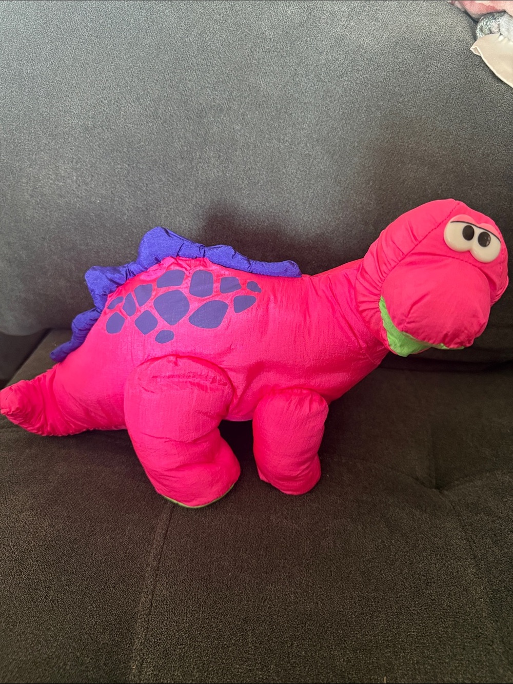 Vintage 1990’s Bruce the Brontosaurus Puffalump Plush Dinosaur